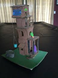 The Oncelers House From Cat In The Hat S Lorax Great School Project Idea The Lorax Cardboard Sculpture Dr Seuss Lorax