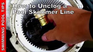 Blow out the pressure side. How To Unclog A Pool Skimmer Line Pool Pump Not Priming Part 7 Youtube