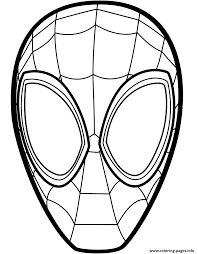 Plus, it's an easy way to celebrate each season or special holidays. Spider Man Mask Coloring Pages Printable Coloring Library