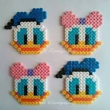 Daisy Donald Duck Strijkparels Patronen Strijkkralen Strijkparels