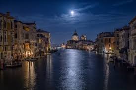 River Surrounded By Buildings During Nighttime Santa Maria Della Salute Venice Italy Santa Maria Della Sal In 2020 Grand Canal Venice Santa Maria Around The Worlds