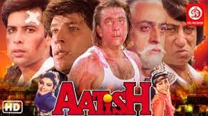 Aatish Hd Sanjay Dutt Aditya Pancholi Raveena Tandon Karishma Kapoor 90 S Action Movie Youtube