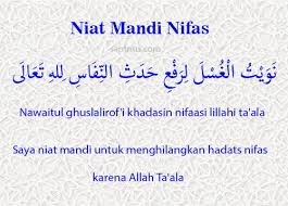 Niat Mandi Nifas Setelah 40 Hari Melahirkan Doa Dan Tata Caranya