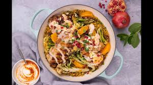 When the moroccan chicken is just about done, quickly prepare the couscous. Bbq Moroccan Chicken Couscous Salad Youtube