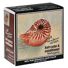 Amazon Com Light Mountain Natural Hair Color Conditioner Mahogany 4 Oz 113 G Pack Of 3 Chemical Hair Dyes Beauty