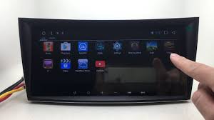 Android Car Multimedia Stereo Radio Audio Dvd Gps Navigation Sat Nav Head Unit For Mercedes Benz E Class W211 Cl Android Car Stereo Gps Navigation Android Auto