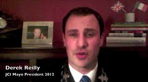 JCI Mayo President Derek Reilly video message to JCI Sheffield 85th Annual  Dinner