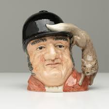 Sold at Auction: ROYAL DOULTON SMALL JUG, ISAAC WALTON GALLANT FISHERS