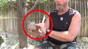 How to cook food on a rock. How To Sharpen A Knife With A Rock Youtube