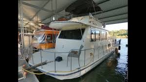 Stand at the helm and navigate your crew to a week of unforgettable memories. 1985 Gibson 14 X 44 Fiberglass Hull Houseboat For Sale On Norris Lake Tn By Yournewboat Youtube