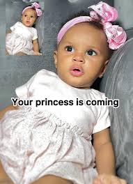 A beautiful baby girl is coming your home! Congratulations