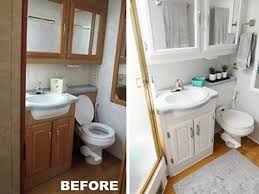 Don't forget to bookmark small bathroom remodels pictures before and after using ctrl + d (pc) or command + d (macos). Before After Small Bathroom Renovation In An Rv Liberty Hardware