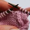 The decreases are just as easy in the round as they are on a flat piece of knitting. 1