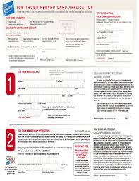 Tom thumb, the grocery store that now also offers online shopping with delivery or pickup options was established in 1948 and is today a part of the albertsons companies. Apply Online For Tom Thumb Reward Card Fill Online Printable Fillable Blank Pdffiller