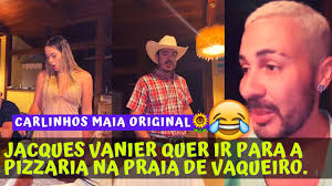 JACQUES VANIER QUER IR PARA A PIZZARIA NA PRAIA DE VAQUEIRO 😂😂