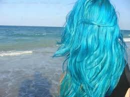 Lake Blue Turquoise Mermaid Hair Chalk Hair By Sexyhairchalk 1 99 Light Blue Hair Blue Hair Tumblr Light Hair Color