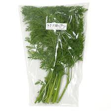 店舗販売 無農薬 有機にんじんの葉っぱ 100ｇ