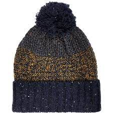 River Island Navy Blue Colour Block Beanie Hat Hats For Men Navy Blue Color Beanie Hats