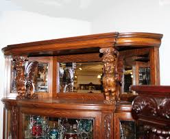 Shop allmodern for modern and contemporary kitchen china hutch cabinets to match your style and budget. Bargain John S Antiques Antique Victorian Oak Corner China Cabinet With Griffins Supported Canopy Horner Bargain John S Antiques