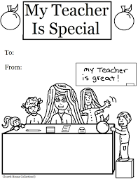 Click on one of the images below to open the teacher appreciation coloring pages pdf (8 total designs). Church House Collection Blog My Teacher Is Special Coloring Pages