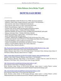 Buku pelajaran kimia kelas 10. Buku Bahasa Jawa Kelas Vi Pdf