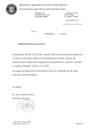 Anunturi agricole si industriale satu mare. Registru Agricol PrimÄƒria PÄƒulesti Satu Mare