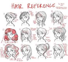 Over 2350 cartoon hair png images are found on vippng. Hairstyle Es Es Hairstyle Reference Art