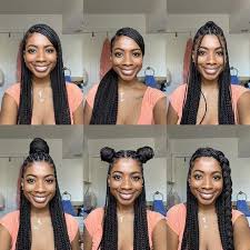 If you want the look without the time, there are ways. Kinkyhairrocks Com On Instagram Some Super Cute Ways To Style Your Braids In 2020 Cool Braid Hairstyles Box Braids Hairstyles For Black Women Box Braids Hairstyles