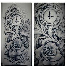 Nsyѕtsiqyyeyeivyai Watch Tattoos Pocket Watch Tattoos Clock Tattoo