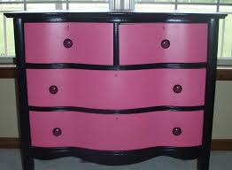 With great styles, colors, and finishes to choose from, you'll find a perfect fit for your kids' rooms. Curvy Pink Black Dresser 225 00 Via Etsy Black Dressers Baby Girl Room Girls Room Decor