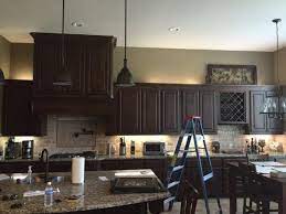 Stale Espresso Colored Cabinets