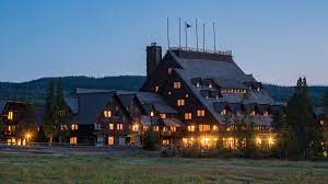 The old faithful inn is one of the most popular lodging facilities at yellowstone national park. Old Faithful Inn And Cabins In Yellowstone National Park