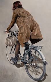 Marc Figueras Fahrrad Malerei Fahrradkunst Realismus Kunst