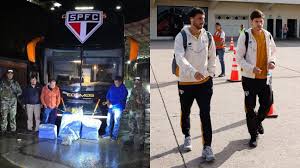 Ônibus de empresa contratada pelo São Paulo dá versão sobre apreensão de 86 kg de maconha no veículo e isenta clube paulista
