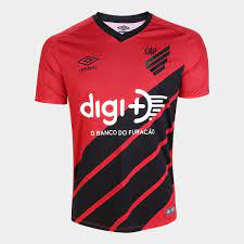 Time precisa evoluir muito para reverter o resultado Camisa Athletico Paranaense I 19 20 S NÂº Torcedor C Patrocinio Umbro Masculina Vermelho Preto Netshoes