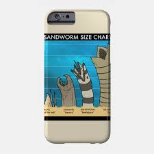 Sandworm Size Chart T Shirt