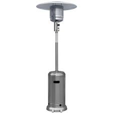 Garden Radiance 41 000 Btu Stainless Steel Full Size Propane Gas Patio Heater Gs4400ss The Home Depot Patio Heater Natural Gas Patio Heater Propane Patio Heater