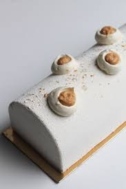 Buche De Noel Vanille Caramel Pecan Lyg Buche De Noel Vanille Caramel Idee Dessert Noel Buche De Noel