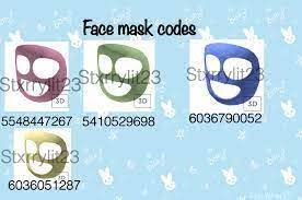 For those who are looking for bloxburg face codes, some of them are 15432080 for :3, 1389372 for adorable. How To Make A Face Mask In Roblox Aesthetic Face Mask Codes Cute Masks Roblox Youtube Coding Roblox Dad Outfit Perikecilpuput