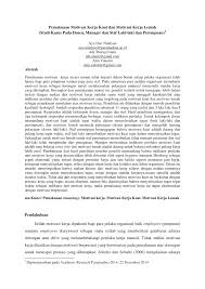 We did not find results for: Pdf Pemaknaan Motivasi Kerja Kuat Dan Motivasi Kerja Lemah Studi Kasus Pada Dosen Manajer Dan Staf Laki Laki Dan Perempuan