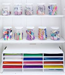 This chalkboard and calendar is perfect for craft room walls so you can make a plan while working and draw out ideas, too. Craft Room Organization Style Dwell