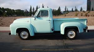 Image result for Brockway Light Blue 1955 Truck