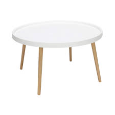 Cliff dèco coffee table small italian garden furniture talenti. Amazon Com Ofm 161 Collection Mid Century Modern Plastic Coffee Table Solid Wood Legs In White Furniture Decor
