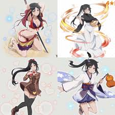 Everybody always got Hestia, Ryu or Ais for best girl but, my girl Mikoto  always look bad af in her Danmemo art : rDanmachiMemoriaFreese