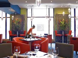 ʁɛstoʁɑ̃ (listen)), or an eatery, is a business that prepares and serves food and drinks to customers. L O Restaurant Et Lounge Montreal Restaurants By Accor