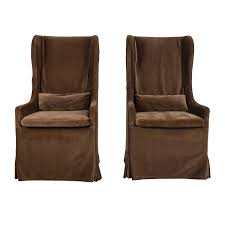 Wingback sofa for livingroom furniture. 90 Off Restoration Hardware Restoration Hardware Belgian Wingback Chair Pair Chairs