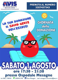 Buon primo agosto le migliori immagini gratuite di agosto per whatsapp facebook. Donazione Sabato 1 Agosto Avis Mesagne