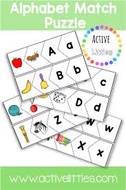 If you get stumped on any of them, not to worry, of course we will give you the answers! Alphabet Match Puzzle Printable For Kids Active Littles