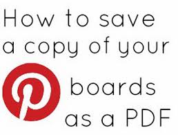 How To Save All Of Your Pins On Pinterest Good To Know Helpful Hints Tips