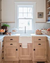 light wood kitchen pantry cabinets with